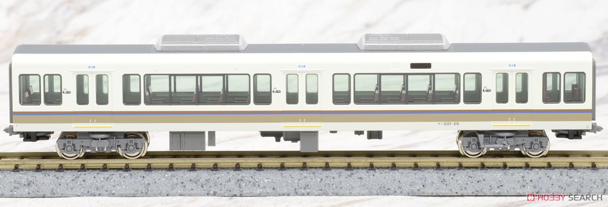 221系リニューアル車 ＜大和路快速＞ 基本セット (基本・4両セット) (鉄道模型) 商品画像5