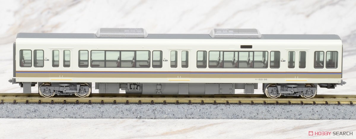 221系リニューアル車 ＜大和路快速＞ 基本セット (基本・4両セット) (鉄道模型) 商品画像6