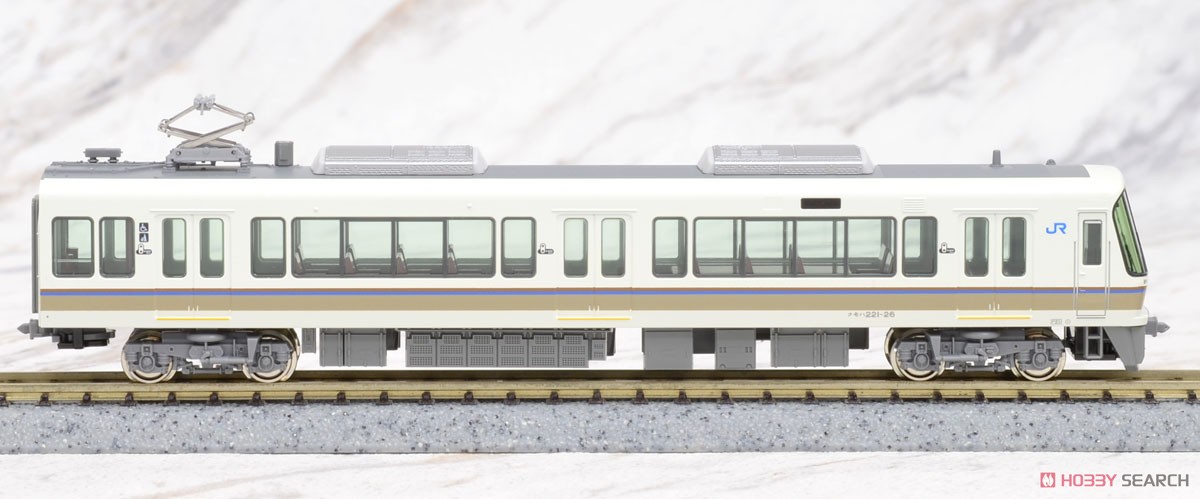 221系リニューアル車 ＜大和路快速＞ 基本セット (基本・4両セット) (鉄道模型) 商品画像7