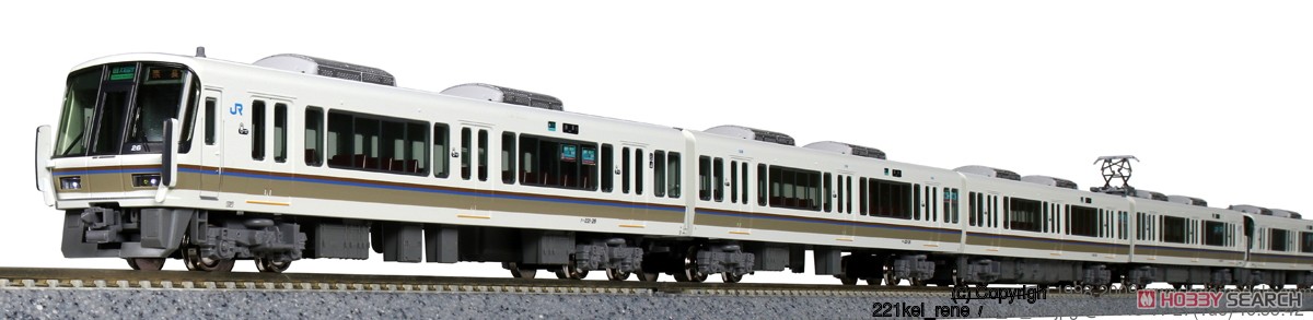 221系リニューアル車 ＜大和路快速＞ 基本セット (基本・4両セット) (鉄道模型) その他の画像2