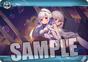Character Universal Rubber Mat Azur Lane [Cygnet & Fortune] (Anime Toy)