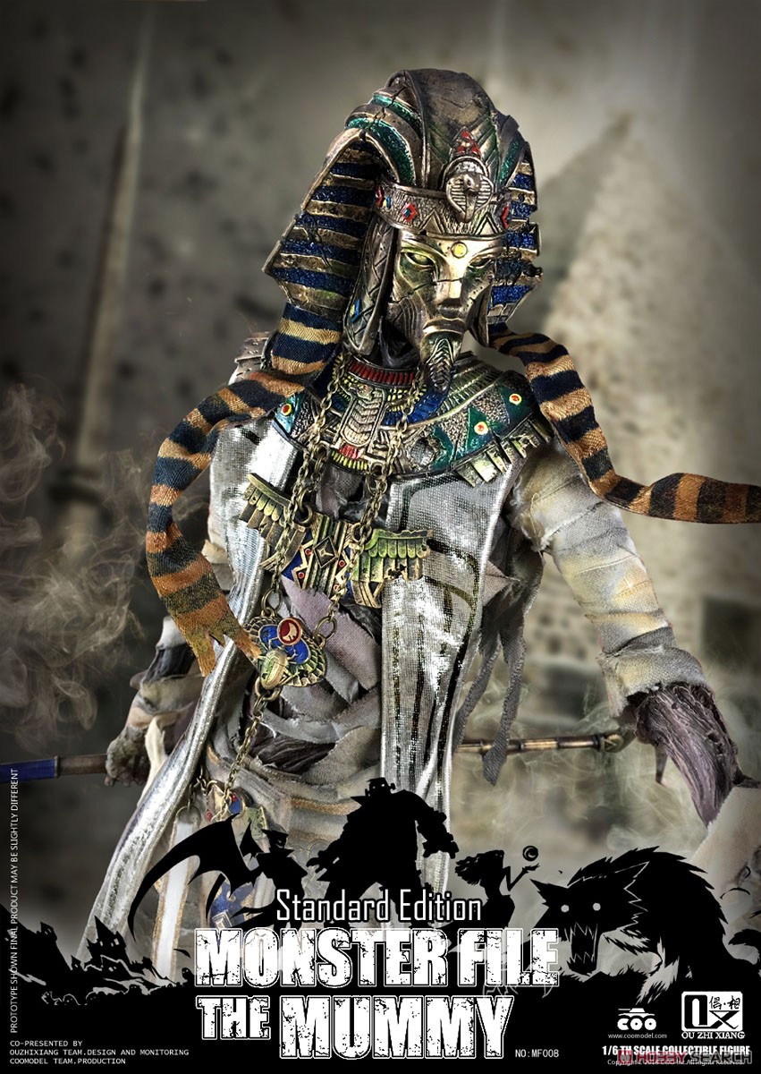 Coomodel x Ouzhixiang Monster File The Mummy 1/6 Scale Action Figure Standard Edition (Fashion Doll) Item picture3