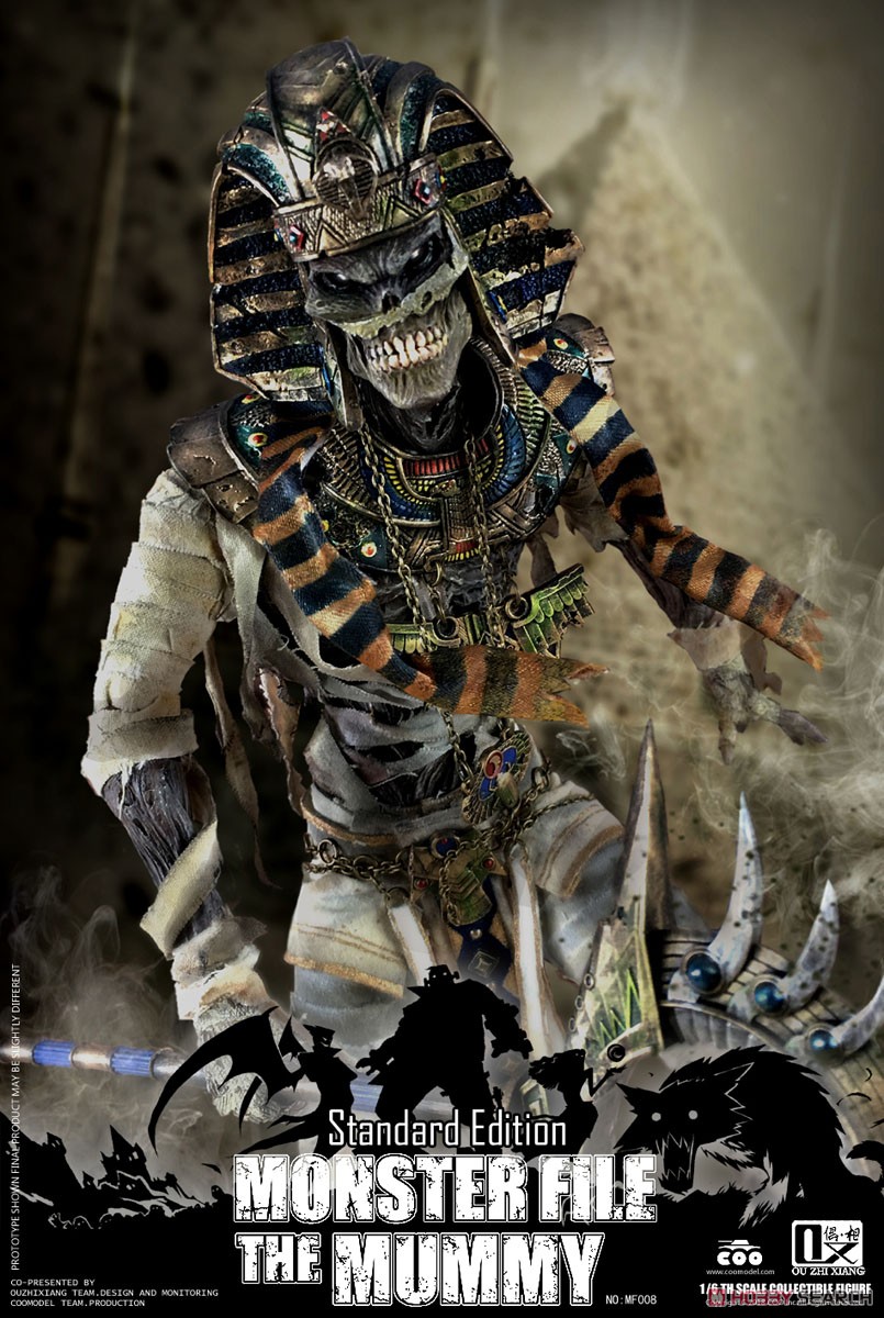 Coomodel x Ouzhixiang Monster File The Mummy 1/6 Scale Action Figure Standard Edition (Fashion Doll) Item picture4