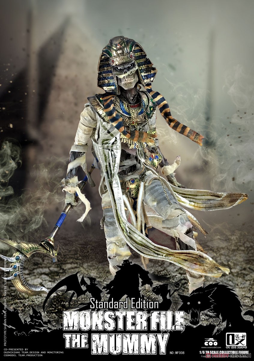 Coomodel x Ouzhixiang Monster File The Mummy 1/6 Scale Action Figure Standard Edition (Fashion Doll) Item picture5