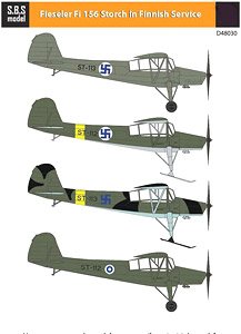 フィーゼラー Fi 156 シュトルヒ 「フィンランド空軍」 (デカール)