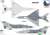 MiG-21UM Decal set vol.III (for RV Aircraft) (Decal) Color7
