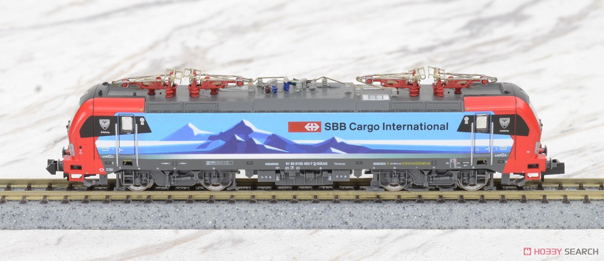 Vectron SBB Cargo 193 463 Duisburg (BR193 Vectron SBB Cargo 塗装機) ★外国形モデル (鉄道模型) 商品画像1