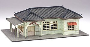 1/150 Scale Paper Model Kit Station Series 17 : Regional Station Building/Niimura Type (Unassembled Kit) (Model Train)