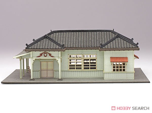 1/150ペーパーモデルキット 駅舎シリーズ17：地方駅舎/新村駅タイプ (モチーフ：旧松本電鉄 新村駅 駅舎) (組み立てキット) (鉄道模型) 商品画像8