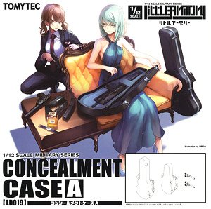 1/12 Little Armory (LD019) Concealment Case A (Plastic model)