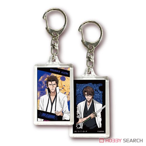 Bleach 3D Key Ring Collection Sosuke Aizen (Anime Toy) Item picture1