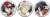 「文豪ストレイドッグス DEAD APPLE」 缶バッジセット A 中島敦&太宰治&泉鏡花 (キャラクターグッズ) 商品画像1