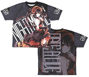 Date A Live Original Ver. Kurumi Tokisaki Double Sided Full Graphic T-Shirts L (Anime Toy)