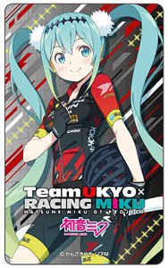 レーシングミク 2018 TeamUKYO 応援ver. 光るICカードステッカー (キャラクターグッズ)