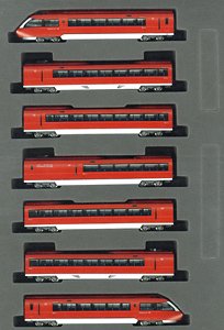 Odakyu Electric Railway Romancecar Series 70000 GSE (1st Formation) Set (7-Car Set) (Model Train)