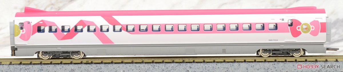 JR 500-7000系 山陽新幹線 (ハローキティ新幹線) セット (8両セット) (鉄道模型) 商品画像10