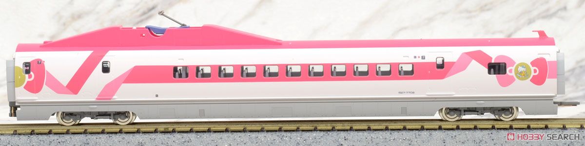 JR 500-7000系 山陽新幹線 (ハローキティ新幹線) セット (8両セット) (鉄道模型) 商品画像12