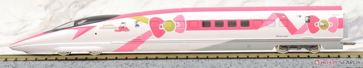 JR 500-7000系 山陽新幹線 (ハローキティ新幹線) セット (8両セット) (鉄道模型) 商品画像4