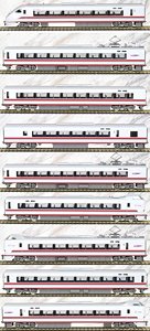 1/80(HO) [Limited Edition] Hokuetsu Express Series 683-8000 Limited Express (Hakutaka/Snow Rabit) Set (9-Car Set) (Model Train)