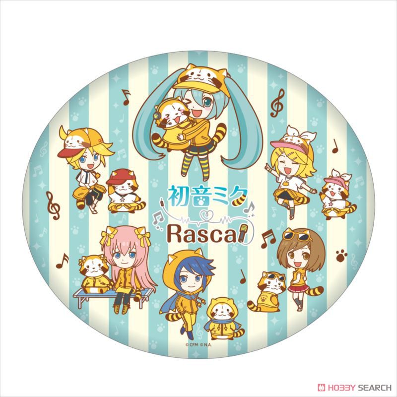 Hatsune Miku x Rascal 2018 Die-cut Cushion (Anime Toy) Item picture2