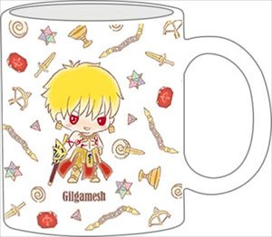 Fate/Grand Order [Design produced by Sanrio] Mug Cup Gilgamesh (Another Illustration) (Anime Toy)