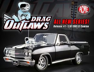 Drag Outlaws 1965 El Camino (Diecast Car)