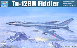 Soviet Tu-128M Fiddler (Plastic model)