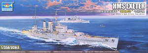 イギリス海軍 重巡洋艦 HMS エクセター (プラモデル)