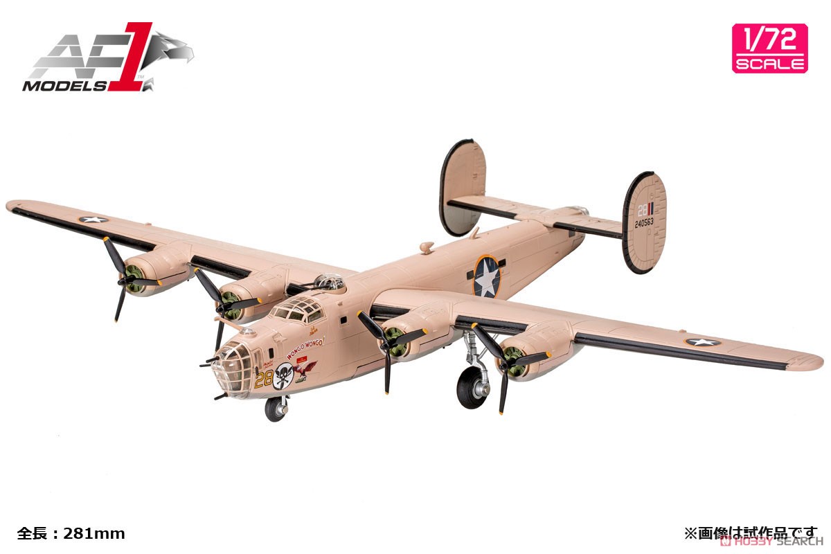 B-24D Liberator Heavy Bomber `Wongo Wongo` North Africa 1943 (Pre-built Aircraft) Item picture1