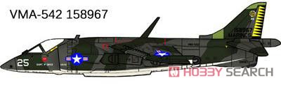 AV-8A ハリアー (プラモデル) 塗装2