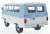 UAZ 452V Mini Bus (2206) (Blue/White) (Diecast Car) Item picture2
