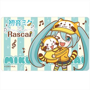 Hatsune Miku x Rascal 2018 Shiny IC Card Sticker [Ver.1] (Anime Toy)