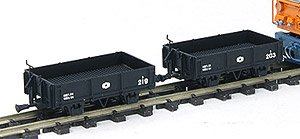 (HOe) [Limited Edition] The Kurobe Gorge Railway Type TO Open Wagon (2-Car Set) (Pre-colored Completed) (Model Train)
