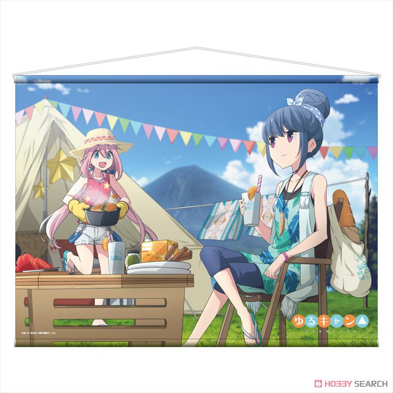 Yurucamp B2 Tapestry (Anime Toy) Item picture1