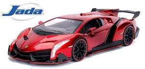 Hyper-Spec Lamborghini Veneno Candy Red (Diecast Car)