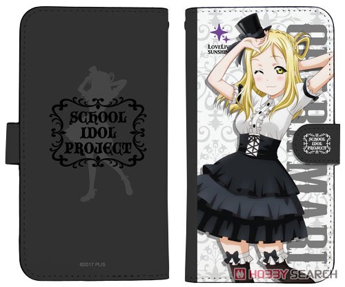 Love Live! Sunshine!! Mari Ohara Notebook Type Smart Phone Case Gothic Lolita Ver. 158 (Anime Toy) Item picture1