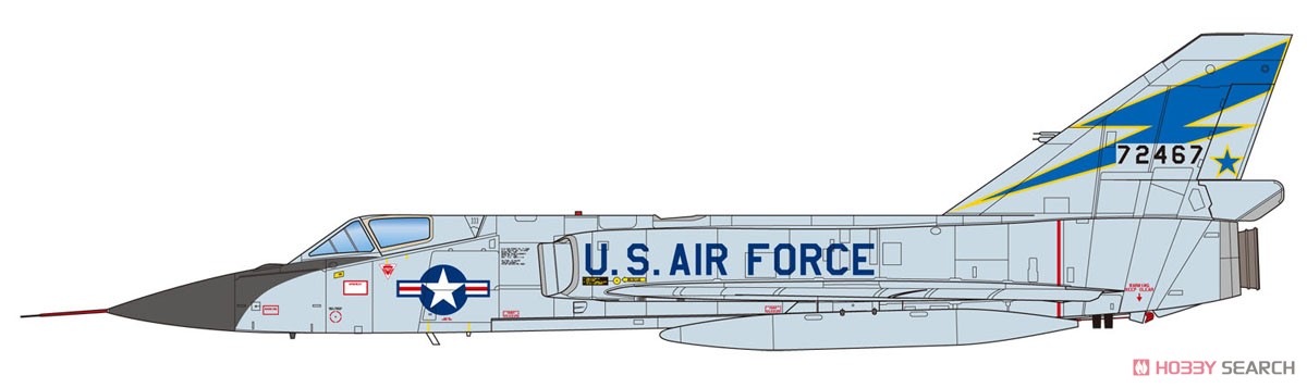 F-106A デルタダート (2機セット) (プラモデル) その他の画像1