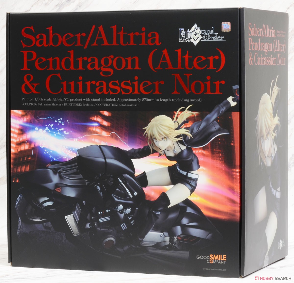 Saber/Altria Pendragon [Alter] & Cuirassier Noir (PVC Figure) Package1
