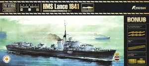 イギリス海軍駆逐艦 ランス 1941年 デラックスエディション (プラモデル)