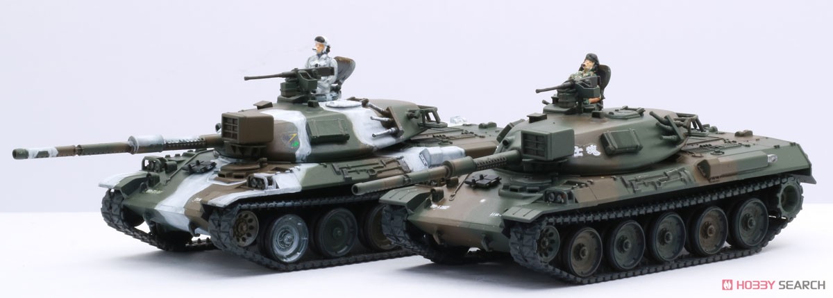 JGSDF Type74 Middle Tank (Set of 2) (Plastic model) Item picture1