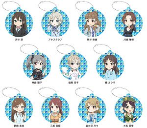 The Idolm@ster Cinderella Girls Theater Soft Trading Key Chain Cool (Set of 11) (Anime Toy)