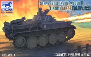 独・II号E型 火炎放射戦車 フラミンゴ・湿式履帯 (プラモデル)