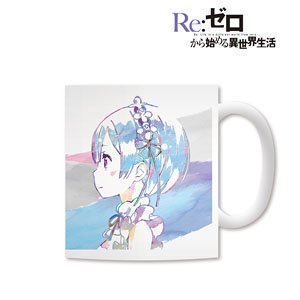 Re: Life in a Different World from Zero Ani-Art Mug Cup (Rem) (Anime Toy)