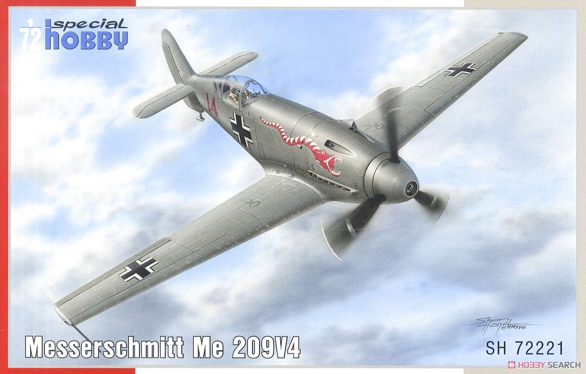 Messerschmitt Me 209V-4 (Plastic model) パッケージ1