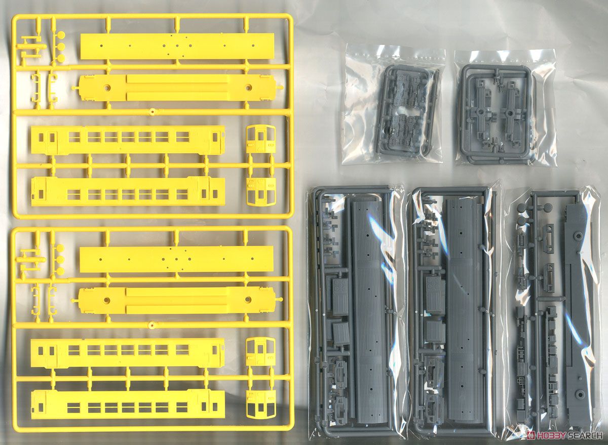 NDC Unassembled Kit (2-Car Unassembled Kit) (Model Train) Contents1