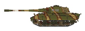 ドイツ軍 E-75重戦車 w/128mm/L55砲 1946年 (完成品AFV)