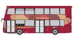 (OO) Wright Eclipse Gemini 2 (2階建てバス) Go-Ahead East London Transit EL2 Ilford Station (鉄道模型)