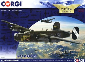 コンソリデーティッド B24H リベレーター `Male Call` 453rd Bombardment Group 8th AF 1944 Jimmy Stewart (完成品飛行機)