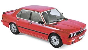 BMW M535i 1986 レッド (ミニカー)