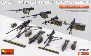 U.S. Machine Gun Set (Plastic model)